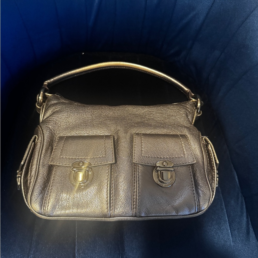 Silver Marc Jacobs purse